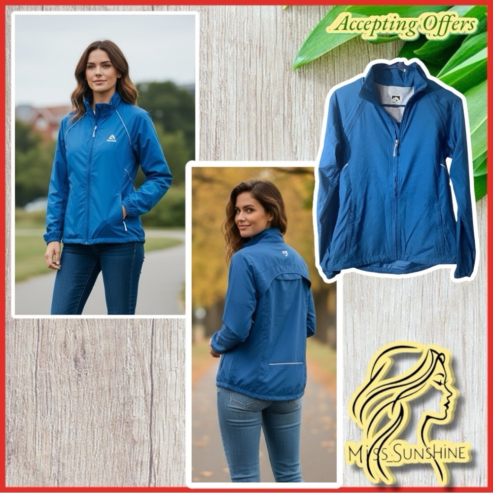 Storm Creek NWT - Sz M - windbreaker vest and long sleeve detachable - unique